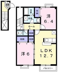 アルコバレーノの物件間取画像